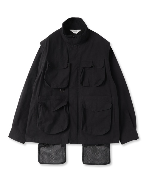 wonderland（ワンダーランド）の「2way jacket（ブルゾン・メンズ・ブラック・0）」の7枚目の写真