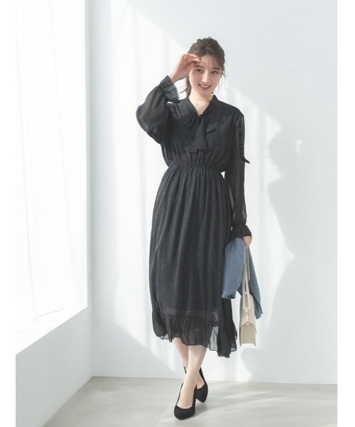 【MARNI】 (M) 無地 フリル 五分袖 シャツ ワンピース ボウタイ fifth ワンピース ボウタイ袖フリルワンピース : ZOZOTOWN Yahoo