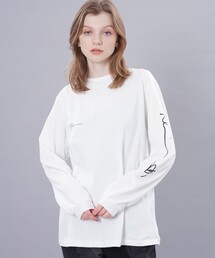 JANESMITH（ジェーンスミス）の「【JANE SMITH(ジェーンスミス)】ルシアンノリ―ヒルロングスリーブTシャツ 22SCT-#120S-MO（Tシャツ/カットソー・レディース）」