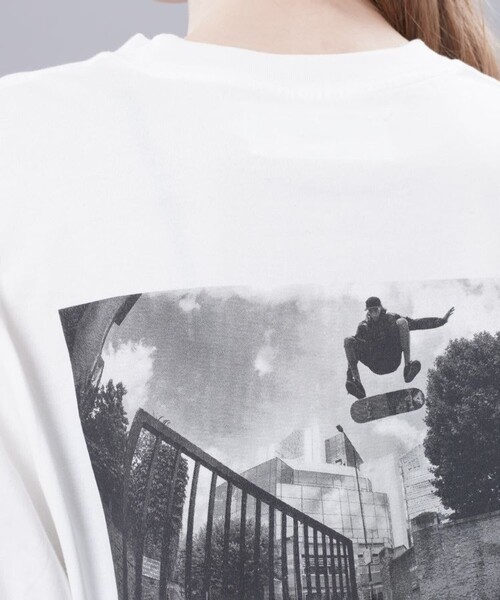 JANESMITH(ジェーンスミス)の「【JANE SMITH(ジェーンスミス)】ルシアンノリ―ヒルロングスリーブTシャツ 22SCT-#120S-MO(Tシャツ/カットソー・レディース・ホワイト/ブラック・S)」の11枚目の写真