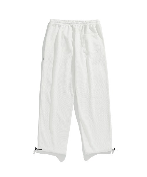 HOOK(フック)の「HOOK- アメカジワッフル生地無地裾絞りパンツ(スウェットパンツ・メンズ・ホワイト/ブラック/グレー・M/L/XXL/XL)」の5枚目の写真