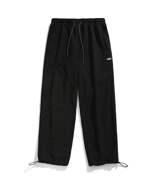 HOOK(フック)の「HOOK- アメカジワッフル生地無地裾絞りパンツ(スウェットパンツ・メンズ・ホワイト/ブラック/グレー・M/L/XXL/XL)」の6枚目の写真