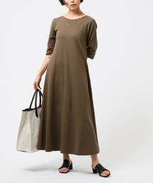 Simplicite | バックシャンフィット＆フレアワンピース(ワンピース)