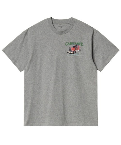 Carhartt WIP(カーハートダブリューアイピー)の「Carhartt WIP/カーハートダブリューアイピー ショートスリーブオンザロードTシャツ I030215(Tシャツ/カットソー・メンズ・ブラック/グレー・M/L/XL)」の1枚目の写真