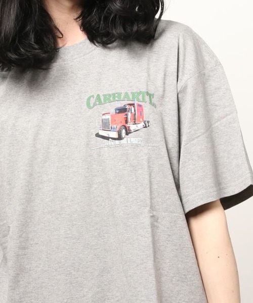 Carhartt WIP(カーハートダブリューアイピー)の「Carhartt WIP/カーハートダブリューアイピー ショートスリーブオンザロードTシャツ I030215(Tシャツ/カットソー・メンズ・ブラック/グレー・M/L/XL)」の5枚目の写真