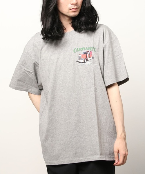 Carhartt WIP(カーハートダブリューアイピー)の「Carhartt WIP/カーハートダブリューアイピー ショートスリーブオンザロードTシャツ I030215(Tシャツ/カットソー・メンズ・ブラック/グレー・M/L/XL)」の6枚目の写真