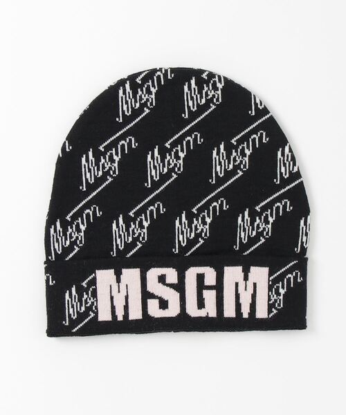 MSGM（エムエスジーエム）の「MSGM(エムエスジーエム)Kids & Junior 帽子ニット帽（ハット・キッズ・ブラック×イエロー/ブラック×ピンク・4-6Y/10Y-12Y）」の6枚目の写真