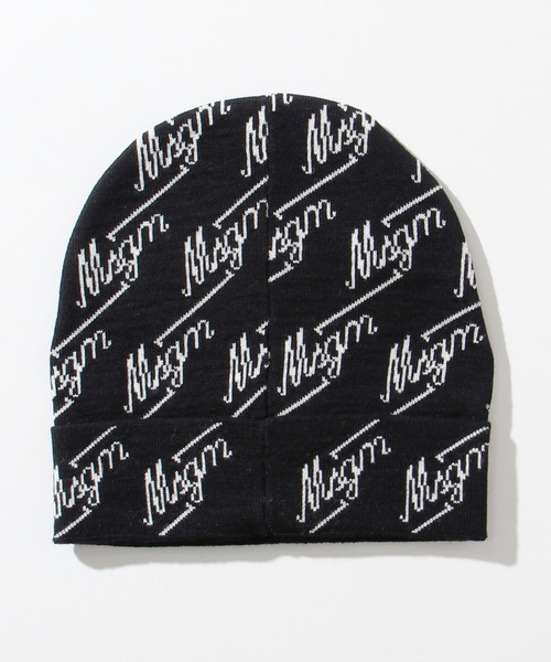 MSGM（エムエスジーエム）の「MSGM(エムエスジーエム)Kids & Junior 帽子ニット帽（ハット・キッズ・ブラック×イエロー/ブラック×ピンク・4-6Y/10Y-12Y）」の4枚目の写真