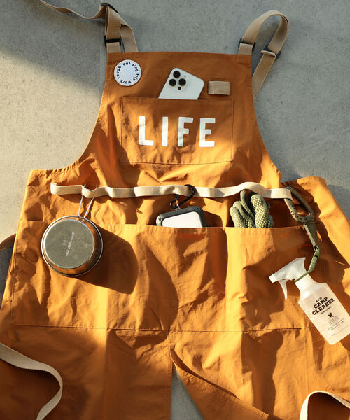 B:MING by BEAMS(ビーミングバイビームス)の「B:MING by BEAMS / LIFE エプロン(エプロン・メンズ・マスタード/ブラック/オリーブ・ONE SIZE)」の3枚目の写真