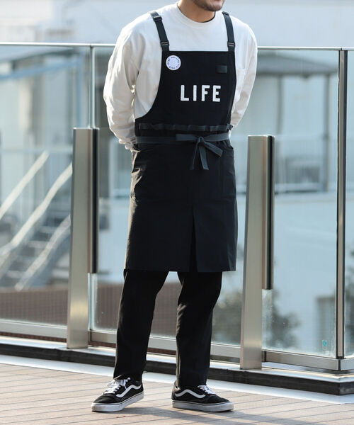 B:MING by BEAMS(ビーミングバイビームス)の「B:MING by BEAMS / LIFE エプロン(エプロン・メンズ・マスタード/ブラック/オリーブ・ONE SIZE)」の5枚目の写真