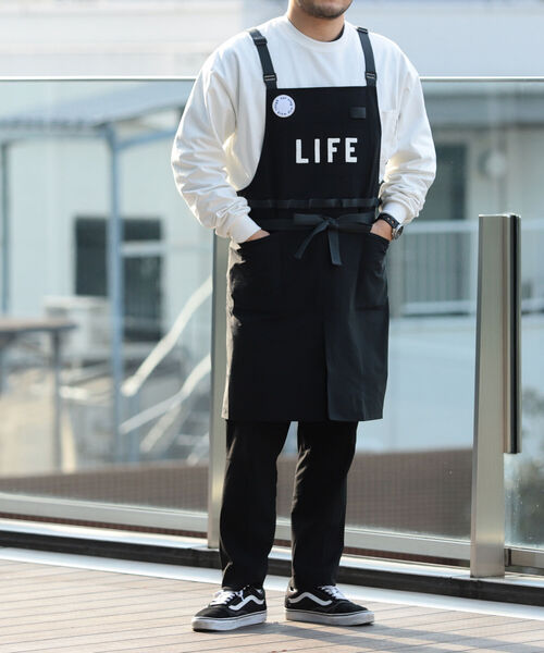 B:MING by BEAMS(ビーミングバイビームス)の「B:MING by BEAMS / LIFE エプロン(エプロン・メンズ・マスタード/ブラック/オリーブ・ONE SIZE)」の6枚目の写真