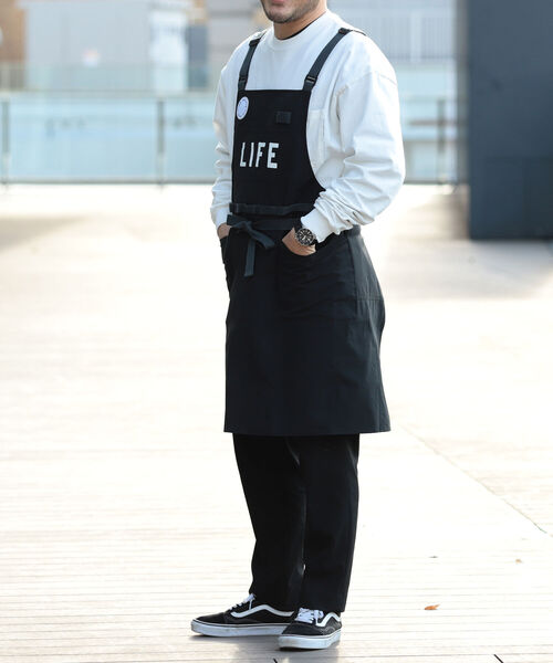 B:MING by BEAMS(ビーミングバイビームス)の「B:MING by BEAMS / LIFE エプロン(エプロン・メンズ・マスタード/ブラック/オリーブ・ONE SIZE)」の7枚目の写真
