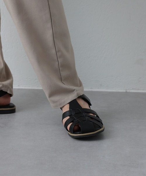 COLONY 2139（コロニートゥーワンスリーナイン）の「麻混Vネックジャンプスーツ/オールインワン（サロペット/オーバーオール・レディース・ブラック/グレイッシュベージュ・FREE）」の11枚目の写真