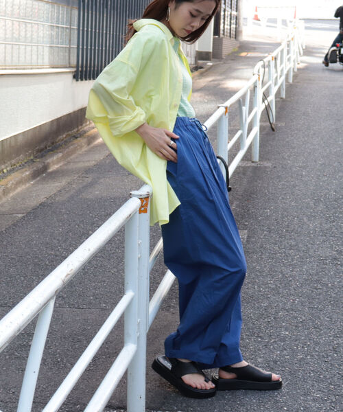 fredy repit（フレディレピ）の「[新色追加]ミリタリーサーカスパンツ　【ユニセックス】（その他パンツ・レディース・ライトブルー/オリーブ/ベージュ/ピンク/ブラック/ブルー系その他・38）」の13枚目の写真