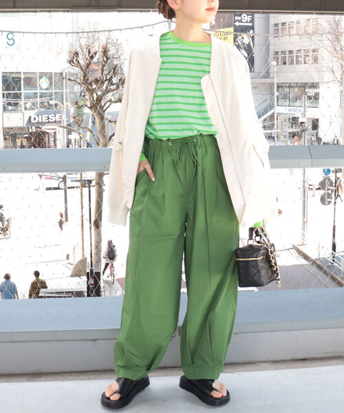 fredy repit（フレディレピ）の「[新色追加]ミリタリーサーカスパンツ　【ユニセックス】（その他パンツ・レディース・ライトブルー/オリーブ/ベージュ/ピンク/ブラック/ブルー系その他・38）」の18枚目の写真