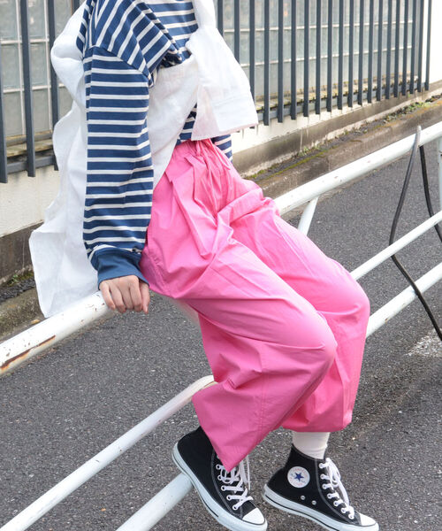 fredy repit（フレディレピ）の「[新色追加]ミリタリーサーカスパンツ　【ユニセックス】（その他パンツ・レディース・ライトブルー/オリーブ/ベージュ/ピンク/ブラック/ブルー系その他・38）」の8枚目の写真