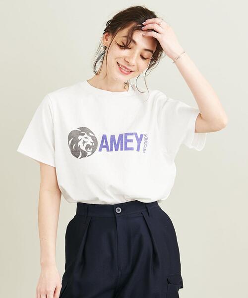 【新品】＜Americana(アメリカーナ)＞MUSIC プリントTシャツ 新品】＜Americana(アメリカーナ)＞ MUSIC プリントTシャツ