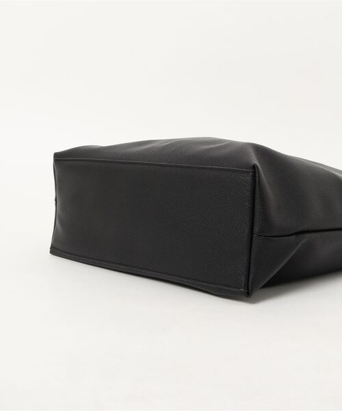 KMC DETAILS（ケーエムシーディテイルズ）の「Legato Largo レガートラルゴ  / さくっと使える シンプルな お気軽 トートバッグ / LG-E1242（トートバッグ・レディース・レオパード/ミント/ピンク/ブラック/ブラウン/シルバー/ダークグリーン・ONESIZE）」の9枚目の写真