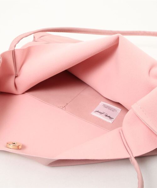 KMC DETAILS（ケーエムシーディテイルズ）の「Legato Largo レガートラルゴ  / さくっと使える シンプルな お気軽 トートバッグ / LG-E1242（トートバッグ・レディース・レオパード/ミント/ピンク/ブラック/ブラウン/シルバー/ダークグリーン・ONESIZE）」の12枚目の写真