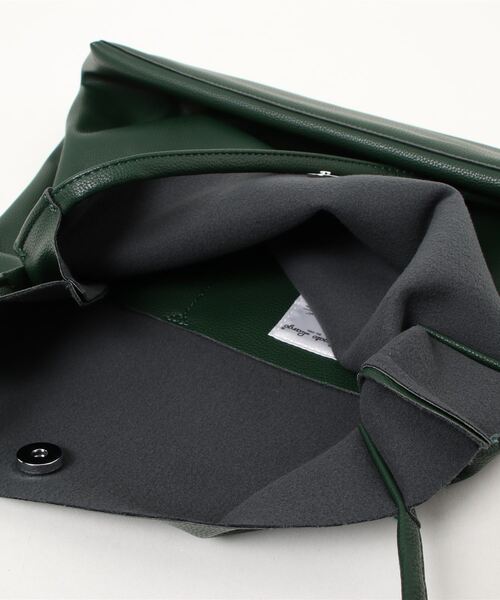 KMC DETAILS（ケーエムシーディテイルズ）の「Legato Largo レガートラルゴ  / さくっと使える シンプルな お気軽 トートバッグ / LG-E1242（トートバッグ・レディース・レオパード/ミント/ピンク/ブラック/ブラウン/シルバー/ダークグリーン・ONESIZE）」の13枚目の写真