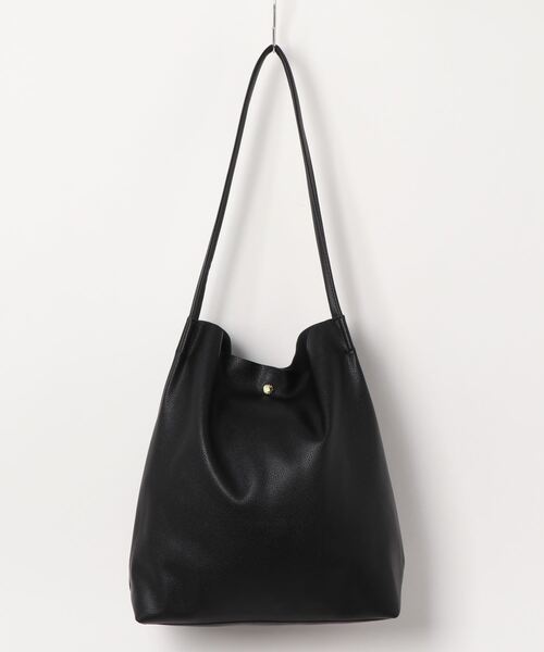 KMC DETAILS（ケーエムシーディテイルズ）の「Legato Largo レガートラルゴ  / さくっと使える シンプルな お気軽 トートバッグ / LG-E1242（トートバッグ・レディース・レオパード/ミント/ピンク/ブラック/ブラウン/シルバー/ダークグリーン・ONESIZE）」の18枚目の写真