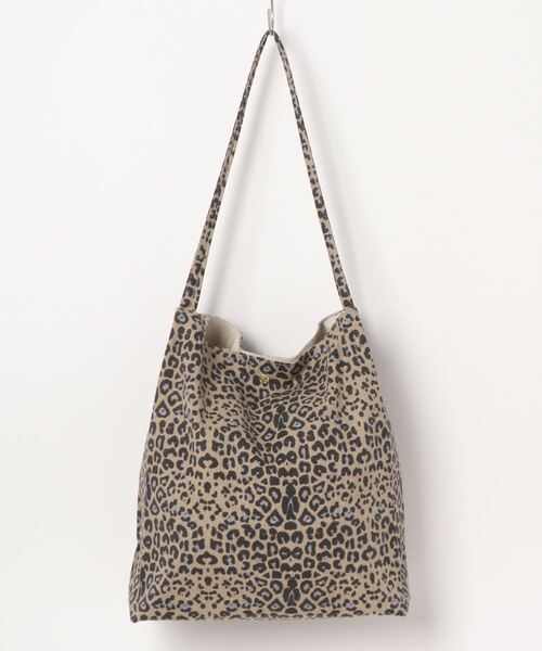 KMC DETAILS（ケーエムシーディテイルズ）の「Legato Largo レガートラルゴ  / さくっと使える シンプルな お気軽 トートバッグ / LG-E1242（トートバッグ・レディース・レオパード/ミント/ピンク/ブラック/ブラウン/シルバー/ダークグリーン・ONESIZE）」の20枚目の写真