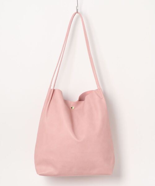 KMC DETAILS（ケーエムシーディテイルズ）の「Legato Largo レガートラルゴ  / さくっと使える シンプルな お気軽 トートバッグ / LG-E1242（トートバッグ・レディース・レオパード/ミント/ピンク/ブラック/ブラウン/シルバー/ダークグリーン・ONESIZE）」の21枚目の写真