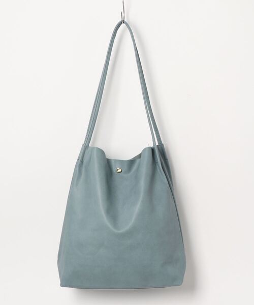 KMC DETAILS（ケーエムシーディテイルズ）の「Legato Largo レガートラルゴ  / さくっと使える シンプルな お気軽 トートバッグ / LG-E1242（トートバッグ・レディース・レオパード/ミント/ピンク/ブラック/ブラウン/シルバー/ダークグリーン・ONESIZE）」の22枚目の写真