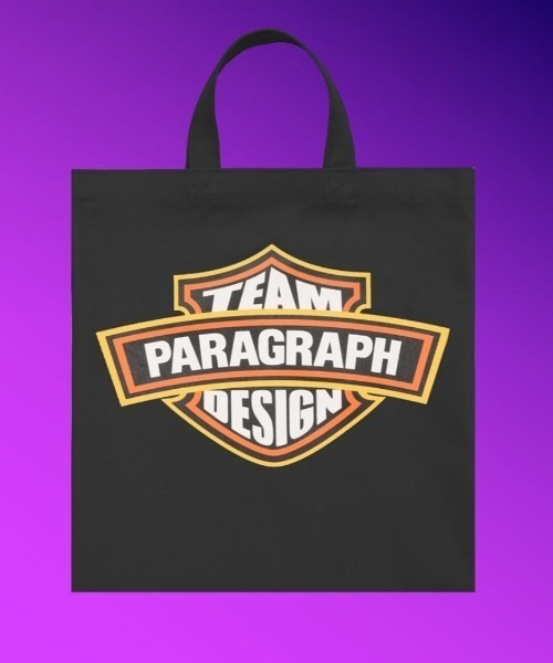 Paragraph(パラグラフ)の「Paragraph/パラグラフ/トートバック/PARAGRAPH NO_031(トートバッグ・メンズ・ブラック/アイボリー・FREE)」の2枚目の写真