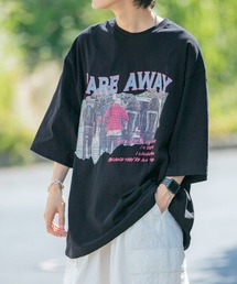PBLIM | PAGEBOYLIM/ロックグラフィックルーズT(Tシャツ/カットソー)