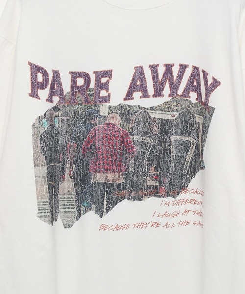 PBLIM（ページボーイリム）の「PAGEBOYLIM/ロックグラフィックルーズT（Tシャツ/カットソー・レディース・ブラック/オフホワイト・MEDIUM/LARGE）」の12枚目の写真