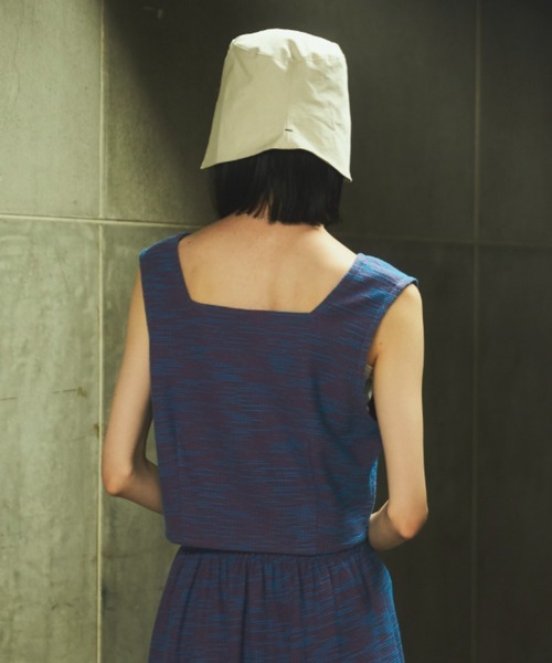 VACANCY（ヴァカンシー）の「SET UP ミックスカラービスチェ（タンクトップ・レディース・ブラック/ブルー・FREE）」の20枚目の写真