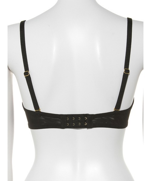 LILY BROWN(リリーブラウン)の「【LILY BROWN Lingerie】サテンレース/ランジェレットノンワイヤーブラ(ブラジャー・レディース・ドット/ブルー・4/1/2/3)」の8枚目の写真