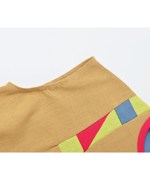 A BOND（アボンド）の「パッチワークワンピース（kids/S～LL）（ワンピース・キッズ・ベージュ/グリーン・LL/M/L/S）」の14枚目の写真