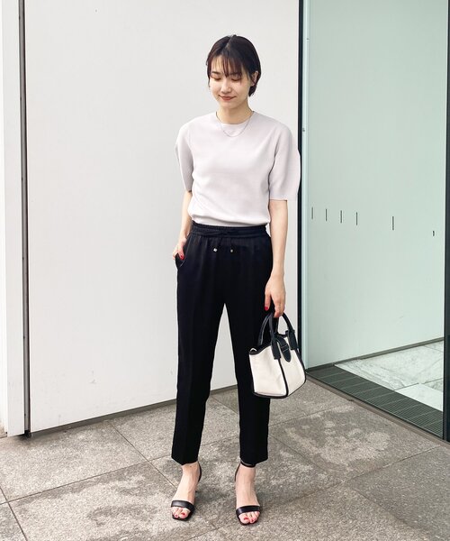 OPAQUE.CLIP（オペークドットクリップ）の「◆コンビミニショルダーバッグ【2WAY】（ショルダーバッグ・レディース・オフホワイト/サンドベージュ/ブラック系2/ダークグリーン系2・00）」の10枚目の写真