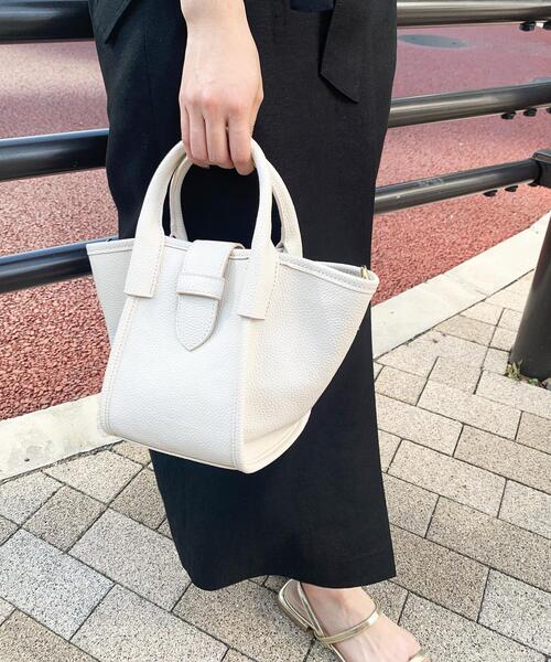 OPAQUE.CLIP（オペークドットクリップ）の「◆コンビミニショルダーバッグ【2WAY】（ショルダーバッグ・レディース・オフホワイト/サンドベージュ/ブラック系2/ダークグリーン系2・00）」の16枚目の写真