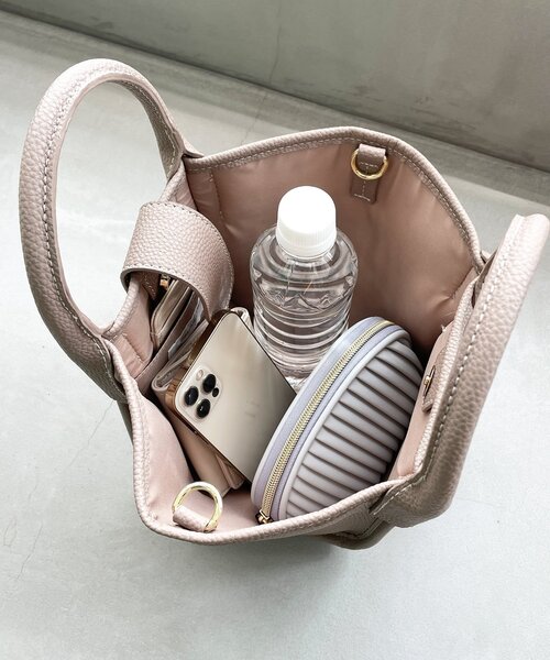 OPAQUE.CLIP（オペークドットクリップ）の「◆コンビミニショルダーバッグ【2WAY】（ショルダーバッグ・レディース・オフホワイト/サンドベージュ/ブラック系2/ダークグリーン系2・00）」の20枚目の写真