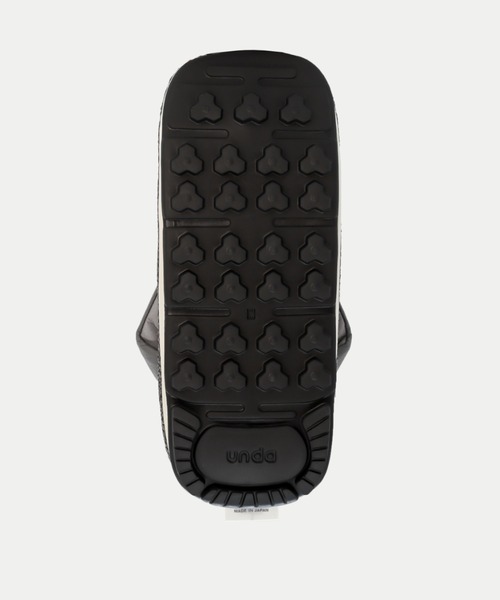 goyemon(ゴエモン)の「【B'2nd × goyemon】unda /ごゑもん/雲駄/UNDA/別注/本牛革使用/ 22S/S EX 「HAI」「KOGE」(サンダル・メンズ・ブラック/グレー・SMALL/MEDIUM/LARGE)」の8枚目の写真