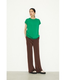 THROW SMOOTH SATIN FLARE PT サテン フレア パンツ