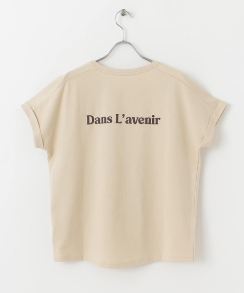 URBAN RESEARCH（アーバンリサーチ）の「BACK LOGO T-SHIRTS（Tシャツ/カットソー・レディース・スミクロ/ピンク/ベージュ・FREE）」の10枚目の写真