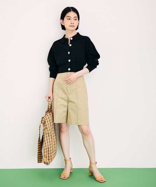 アダム・エ・ロペ　淡いグリーン 中古・古着通販】Adam et Rope (アダム エ ロペ) ショート