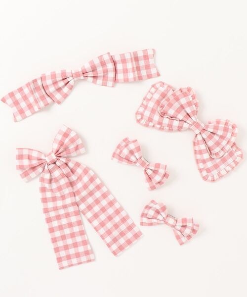TONE SELECT WEAR(トーンセレクトウェア)の「【emane】リボンチェックティアードロリータワンピース(ワンピース・レディース・ピンク系その他・FREE)」の8枚目の写真