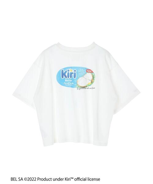 Green Parks(グリーンパークス)の「KiriクリームチーズプリントT(Tシャツ/カットソー・レディース・オフホワイト・FREE)」の10枚目の写真