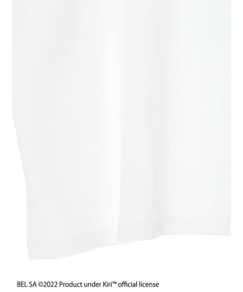 Green Parks(グリーンパークス)の「KiriクリームチーズプリントT(Tシャツ/カットソー・レディース・オフホワイト・FREE)」の13枚目の写真