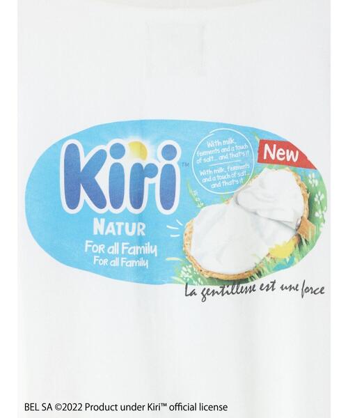 Green Parks(グリーンパークス)の「KiriクリームチーズプリントT(Tシャツ/カットソー・レディース・オフホワイト・FREE)」の16枚目の写真