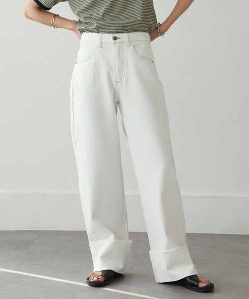 Chillfar（チルファー）の「ロールアップデニムパンツ（デニムパンツ