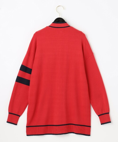 Diagram（ダイアグラム）の「イニシャルニットカーディガン（カーディガン/ボレロ・レディース・ホワイト/ブラック/レッド・36）」の17枚目の写真