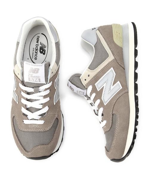 NEW BALANCE(ニューバランス)の「BYBC new balance ML574 スニーカー◆(スニーカー・レディース・ネイビー/イエロー/グレー・23cm/24.5cm/24cm/23.5cm/25cm)」の1枚目の写真