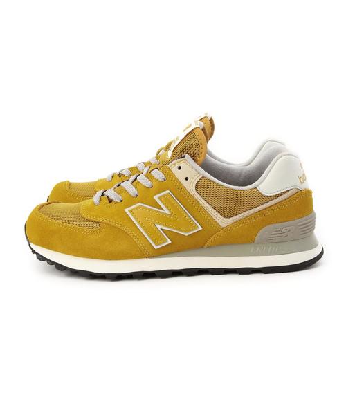NEW BALANCE(ニューバランス)の「BYBC new balance ML574 スニーカー◆(スニーカー・レディース・ネイビー/イエロー/グレー・23cm/24.5cm/24cm/23.5cm/25cm)」の8枚目の写真