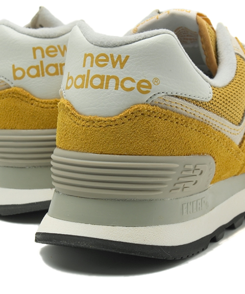 NEW BALANCE(ニューバランス)の「BYBC new balance ML574 スニーカー◆(スニーカー・レディース・ネイビー/イエロー/グレー・23cm/24.5cm/24cm/23.5cm/25cm)」の4枚目の写真